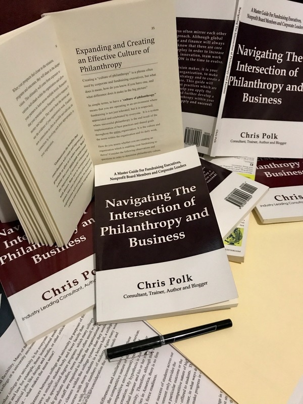 Chris Polk - Philanthropy & Business Book Cover